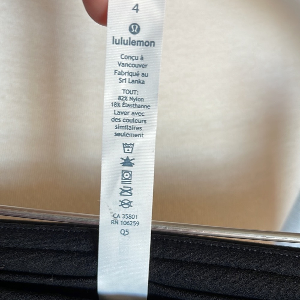 Lululemon Reveal Tight *Mindful Motion black 4 - Picture 10 of 12